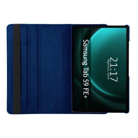 Funda Giratoria 360 para Samsung Galaxy Tab S9 FE+ Plus color Azul