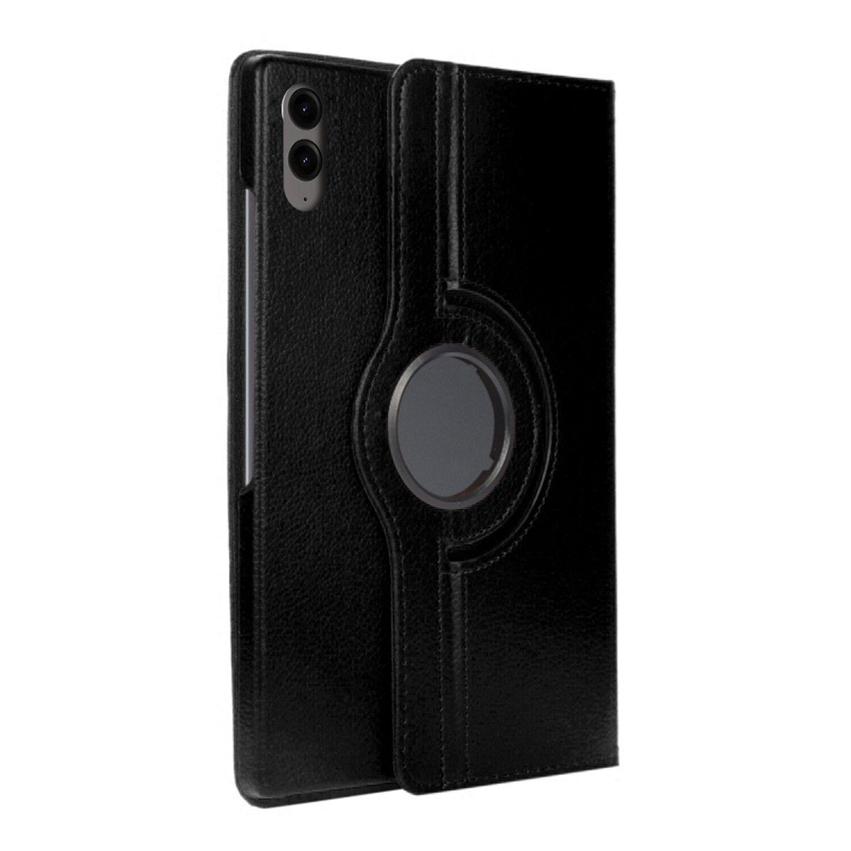 Funda Giratoria 360 para Samsung Galaxy Tab S9 FE+ Plus color Negra