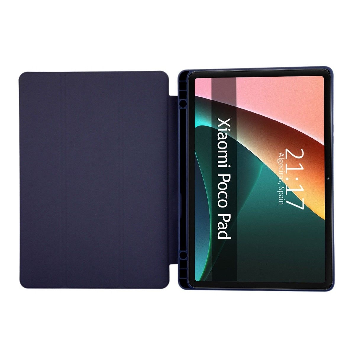 Funda con Tapa Smart para Xiaomi POCO Pad 12.1 Color Azul