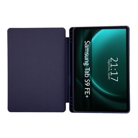 Funda con Tapa Smart para Samsung Galaxy Tab S9 FE+ Plus color Azul