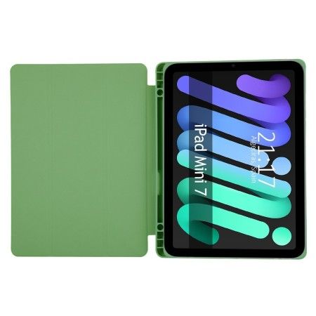 Funda con Tapa Smart para Apple iPad Mini 7 (2024) color Verde