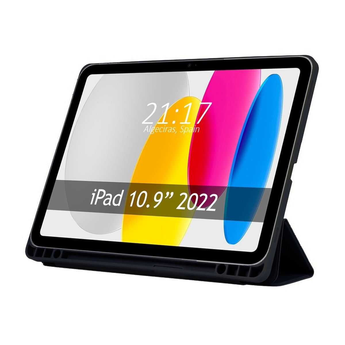 Funda con Tapa Smart para Apple iPad 10ª Gen. 10.9 (2022) color Negra