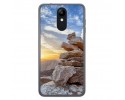 Funda Gel Tpu para Lg K9 Diseño Sunset Dibujos