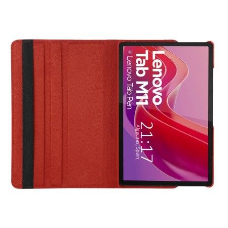 Funda Giratoria 360 para Lenovo Tab M11 color Roja