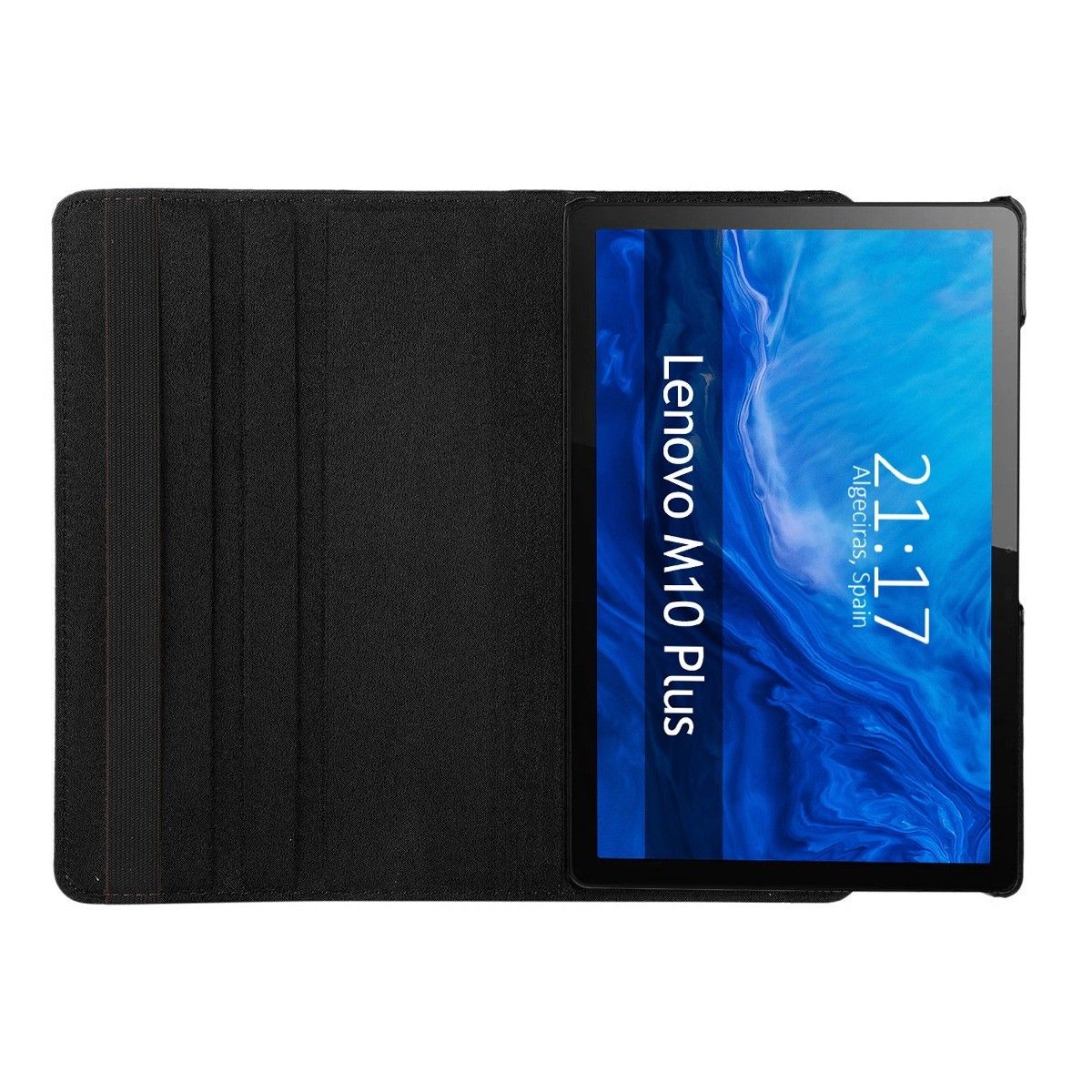 Funda Giratoria 360 para Lenovo Tab M10 Plus (3rd Gen) 10.61 color Negra