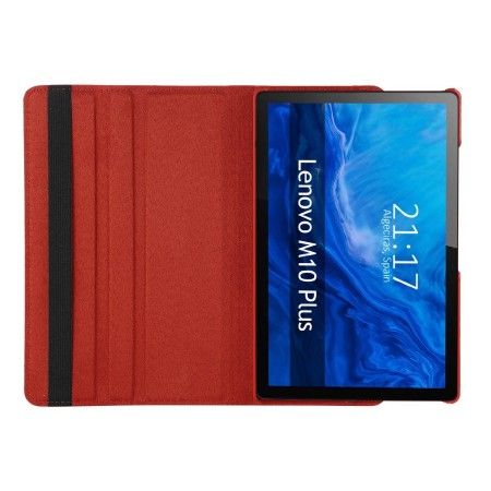 Funda Giratoria 360 para Lenovo Tab M10 Plus (3rd Gen) 10.61 color Roja