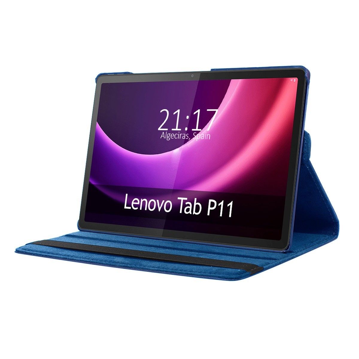 Funda Giratoria 360 para Lenovo Tab P11 (2nd Gen) 11.5 color Azul