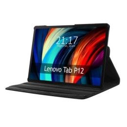 Funda Giratoria 360 para Lenovo Tab P12 12.7 color Negra