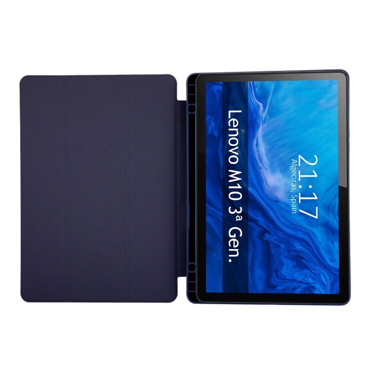 Funda con tapa Smart para Lenovo Tab M10 (3rd Gen) 10.1 color Azul