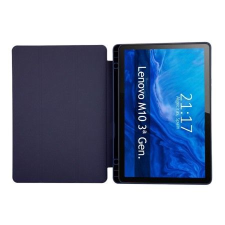 Funda con tapa Smart para Lenovo Tab M10 (3rd Gen) 10.1 color Azul