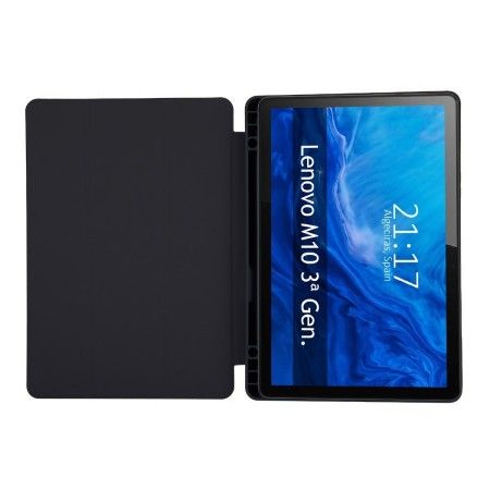 Funda con tapa Smart para Lenovo Tab M10 (3rd Gen) 10.1 color Negra