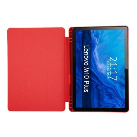 Funda con tapa Smart para Lenovo Tab M10 Plus (3rd Gen) 10.61 color Roja