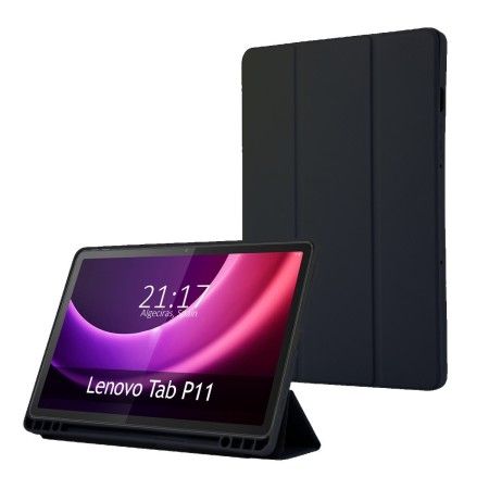 Funda con tapa Smart para Lenovo Tab P11 (2nd Gen) 11.5 color Negra