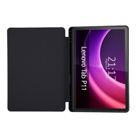 Funda con tapa Smart para Lenovo Tab P11 (2nd Gen) 11.5 color Negra