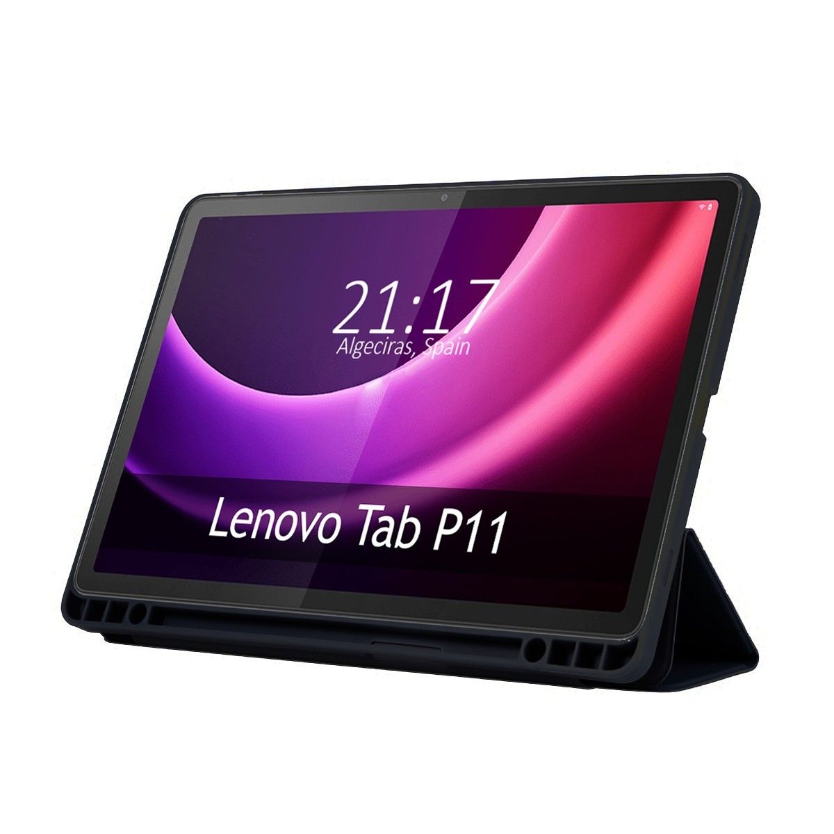Funda con tapa Smart para Lenovo Tab P11 (2nd Gen) 11.5 color Negra