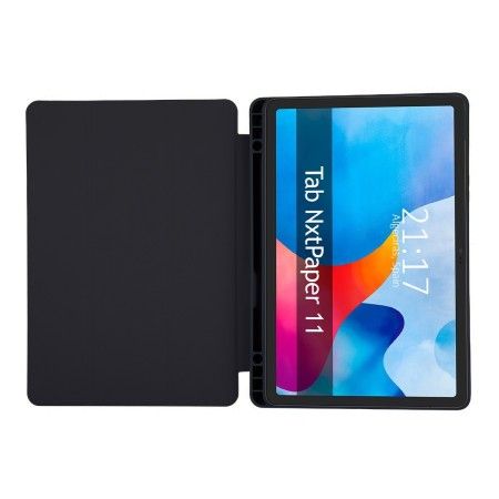 Funda con tapa Smart para TCL NXTPAPER 11 color Negra