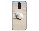 Funda Gel Tpu para Lg Q7 Diseño Concha Dibujos