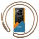 Personaliza tu Funda Colgante Transparente para Xiaomi Poco X7 5G con Cordon Camel Dibujo Personalizada
