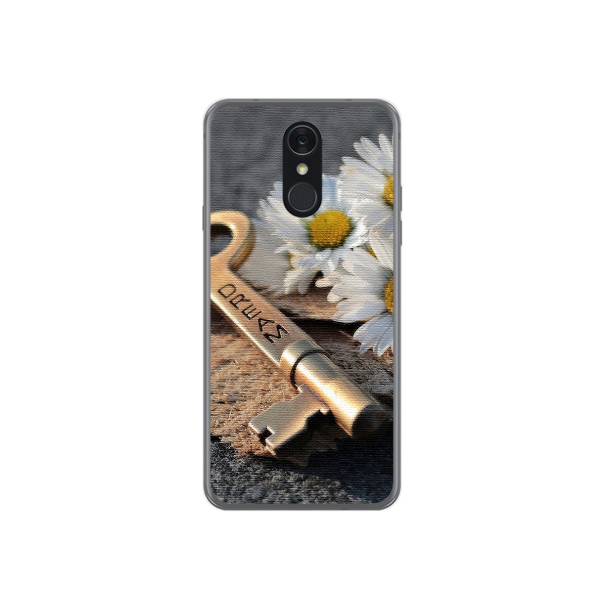 Funda Gel Tpu para Lg Q7 Diseño Dream Dibujos