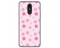 Funda Gel Tpu para Lg Q7 Diseño Flores Dibujos