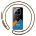 Personaliza tu Funda Colgante Transparente para Xiaomi Redmi Note 14 Pro+ Plus 5G con Cordon Camel Dibujo Personalizada