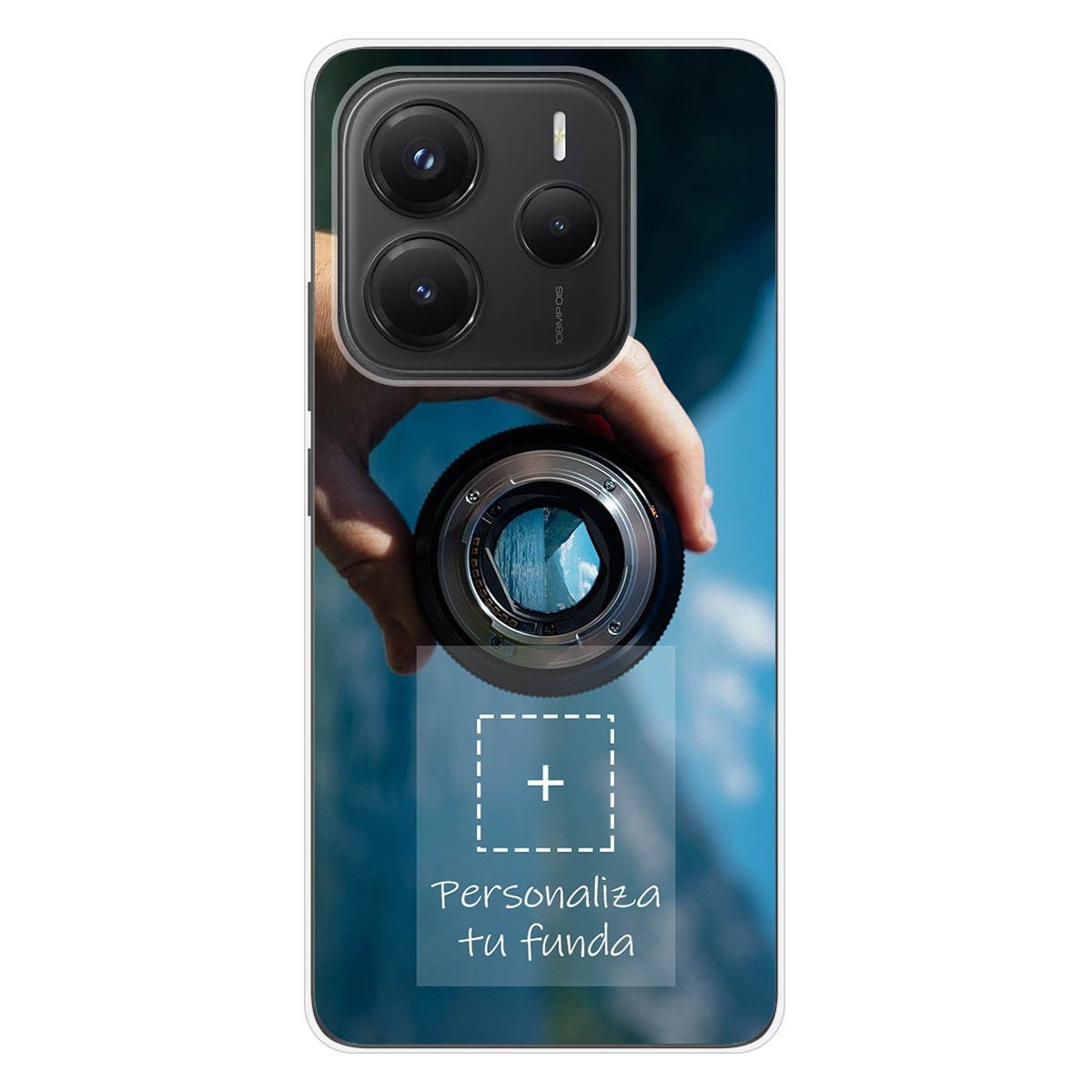 Personaliza tu Funda Doble Pc + Tpu 360 con tu Fotografia para Xiaomi Redmi Note 14 5G Dibujo Personalizada