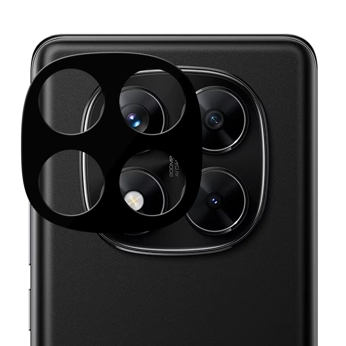 Protector Cristal Templado Cámara Trasera para Xiaomi Redmi Note 14 Pro 5G Vidrio