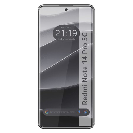 Protector Cristal Templado Completo Curvo UV Full Glue para Xiaomi Redmi Note 14 Pro 5G Vidrio