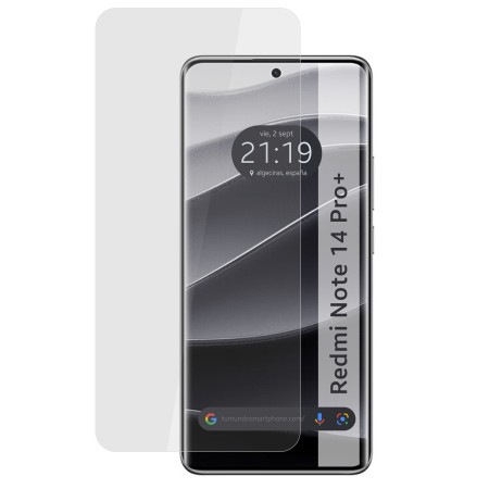 Protector Cristal Templado Completo Curvo UV Full Glue para Xiaomi Redmi Note 14 Pro+ Plus 5G Vidrio