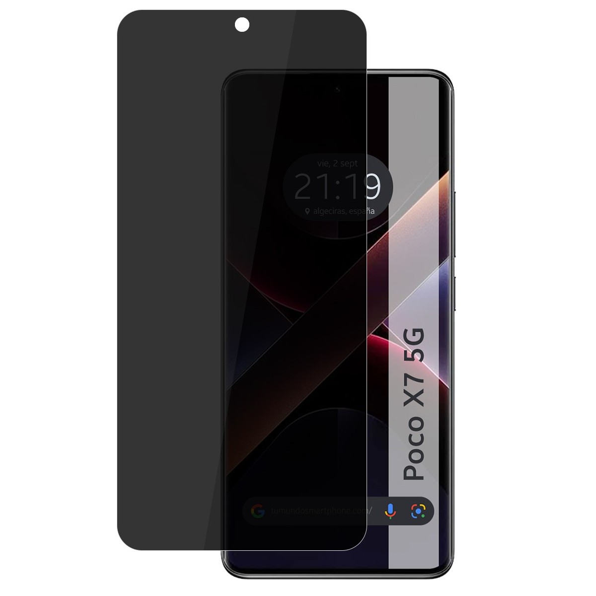 Protector Pantalla Hidrogel Privacidad Antiespías para Xiaomi Poco X7 5G