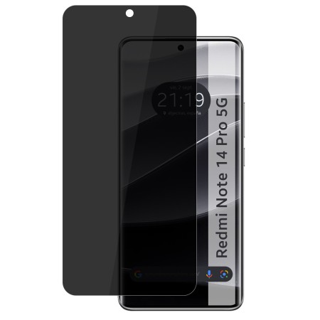 Protector Pantalla Hidrogel Privacidad Antiespías para Xiaomi Redmi Note 14 Pro 5G