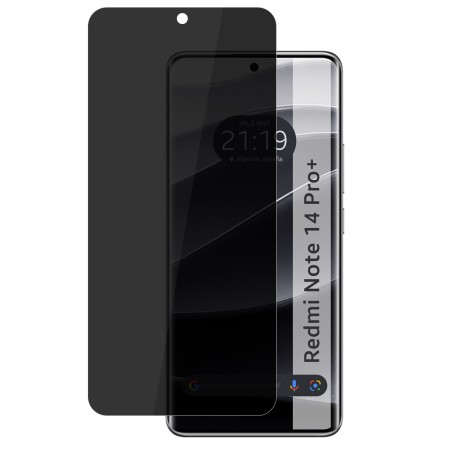 Protector Pantalla Hidrogel Privacidad Antiespías para Xiaomi Redmi Note 14 Pro+ Plus 5G