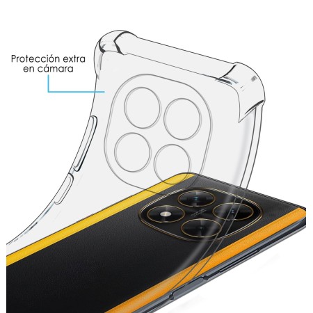 Funda Silicona Antigolpes Transparente para Xiaomi Poco X7 5G