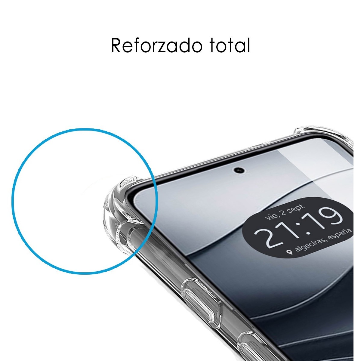 Funda Silicona Antigolpes Transparente para Xiaomi Redmi Note 14 5G