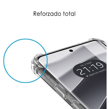 Funda Silicona Antigolpes Transparente para Xiaomi Redmi Note 14 Pro 5G