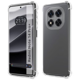 Funda Silicona Antigolpes Transparente para Xiaomi Redmi Note 14 Pro+ Plus 5G