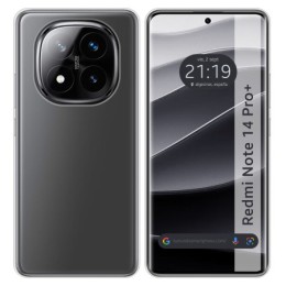 Funda Silicona Gel TPU Transparente para Xiaomi Redmi Note 14 Pro+ Plus 5G