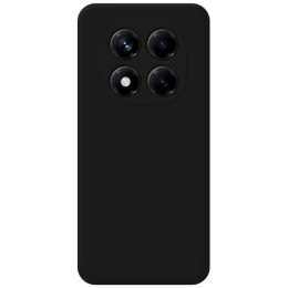 Funda Silicona Líquida Ultra Suave para Xiaomi Poco X7 5G color Negra 2