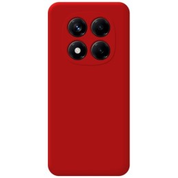 Funda Silicona Líquida Ultra Suave para Xiaomi Poco X7 5G color Roja 2