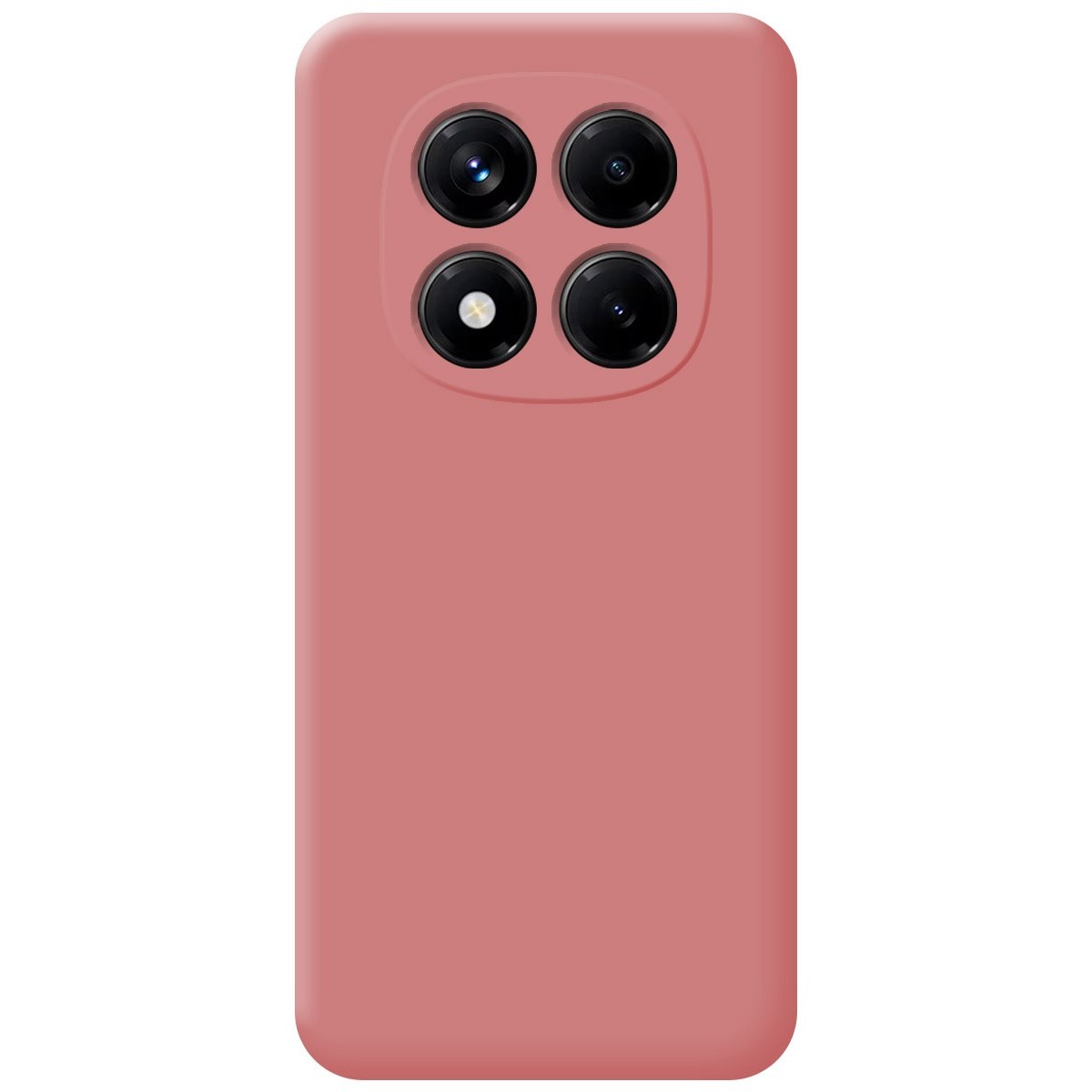 Funda Silicona Líquida Ultra Suave para Xiaomi Poco X7 5G color Rosa
