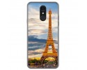 Funda Gel Tpu para Lg Q7 Diseño Paris Dibujos