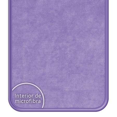 Funda Silicona Líquida Ultra Suave para Xiaomi Redmi Note 14 5G color Morado