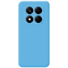 Funda Silicona Líquida Ultra Suave para Xiaomi Redmi Note 14 Pro 5G color Azul 2