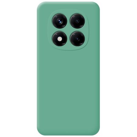 Funda Silicona Líquida Ultra Suave para Xiaomi Redmi Note 14 Pro 5G color Verde
