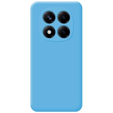 Funda Silicona Líquida Ultra Suave para Xiaomi Redmi Note 14 Pro+ Plus 5G color Azul