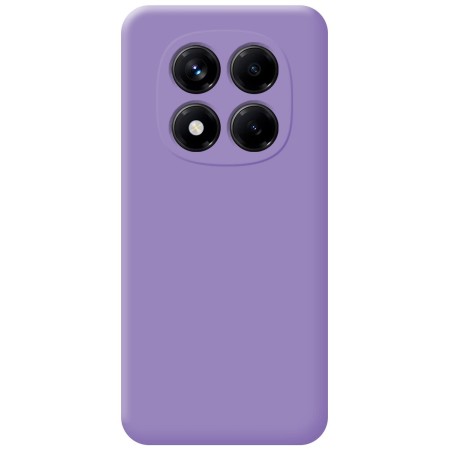Funda Silicona Líquida Ultra Suave para Xiaomi Redmi Note 14 Pro+ Plus 5G color Morado