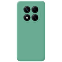 Funda Silicona Líquida Ultra Suave para Xiaomi Redmi Note 14 Pro+ Plus 5G color Verde 2