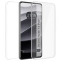 Funda Doble Transparente Pc + Tpu Full Body 360 para Xiaomi Redmi Note 14 Pro+ Plus 5G