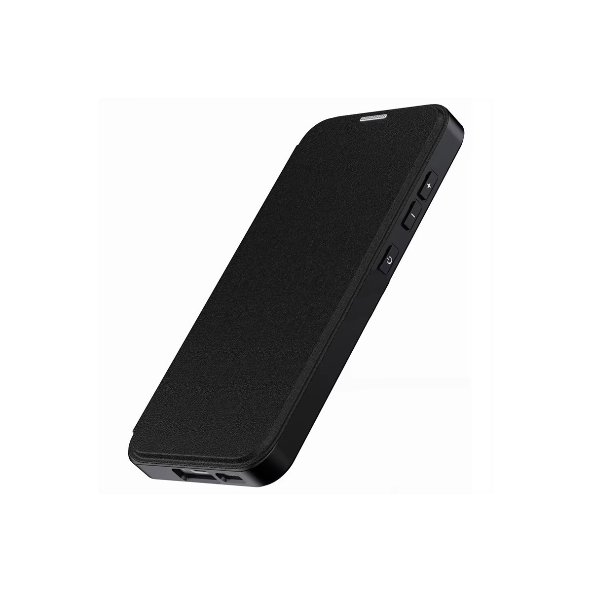 Funda Híbrida con Tapa Magnética para Xiaomi Redmi A3 color Negra