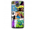 Funda Gel Tpu para Motorola Moto E5 Plus Diseño Comic Dibujos
